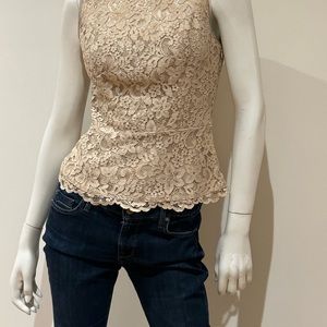 Lace fitted top. By Marciano